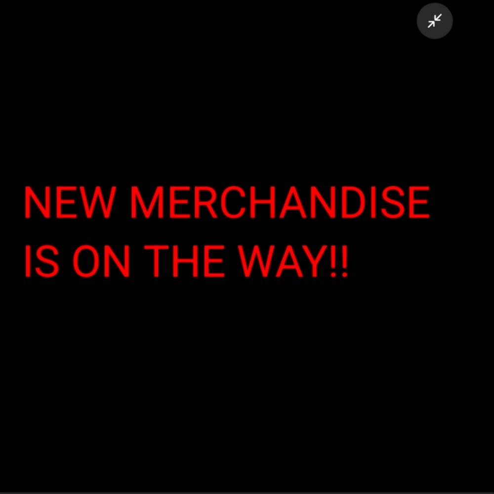 New merchandise is coming!